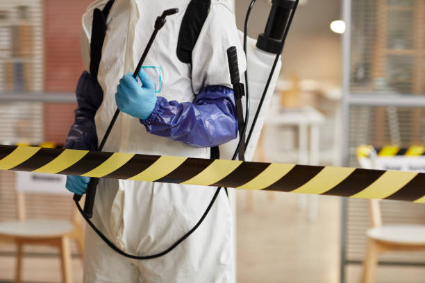 Professional Sewage Cleanup technician working in Wadmalaw Island, SC